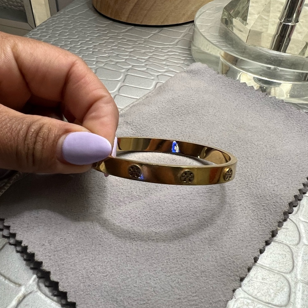 Tory Burch Miller Stud 5mm Hinge Bracelet